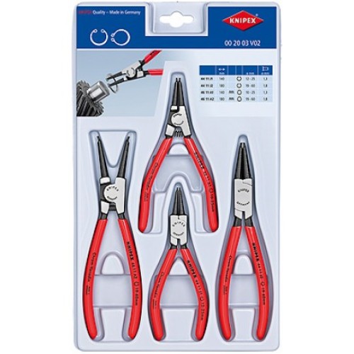 Комплект щипців для стопорних кілець KNIPEX 00 20 03 V02