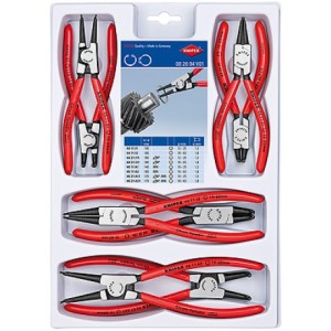 Комплект щипців для стопорних кілець KNIPEX 00 20 04 V01
