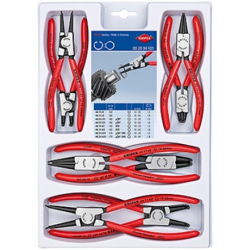 Комплект щипців для стопорних кілець KNIPEX 00 20 04 V01