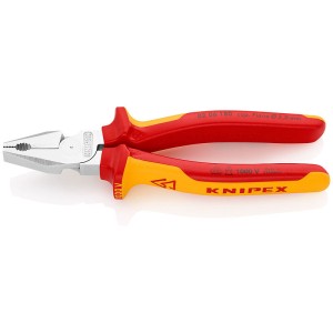 Плоскогубці комбіновані особливої міцності KNIPEX 02 06 180 SB