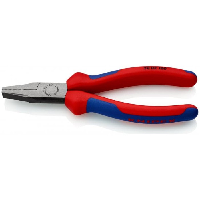 Плоскогубці з гладкими губками KNIPEX 20 02 160 Плоскогубці з гладкими губками KNIPEX 20 02 160
