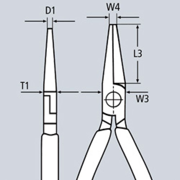 Круглогубці VDE 22 06 160 Круглогубці VDE 22 06 160