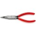 Плоскі круглогубці з ріжучими крайками в середній частині KNIPEX 27 01 160