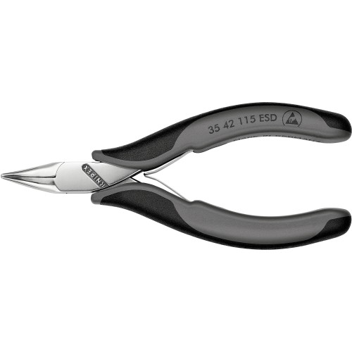 Плоскогубці захватні для електроніки KNIPEX 35 42 115 ESD