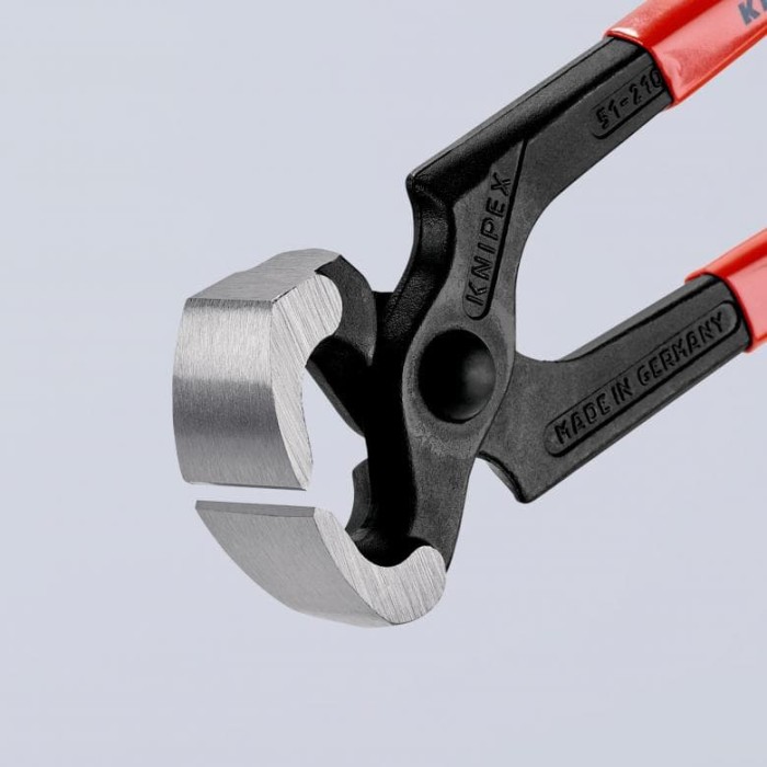 Кусачки-молоток (кліщі) для підковування коней, 25,5мм KNIPEX 55 00 300 SB, фосфатовані Кусачки-молоток (кліщі) для підковування коней, 25,5мм KNIPEX 55 00 300 SB, фосфатовані