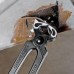 Кусачки-молоток (кліщі) для підковування коней, 20,0мм KNIPEX 55 00 300 SB, фосфатовані