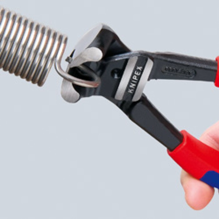 Болторіз торцевий з високою передачею зусилля, діаметр 6,0мм KNIPEX 61 01 200 SB, фосфатований Болторіз торцевий з високою передачею зусилля, діаметр 6,0мм KNIPEX 61 01 200 SB, фосфатований
