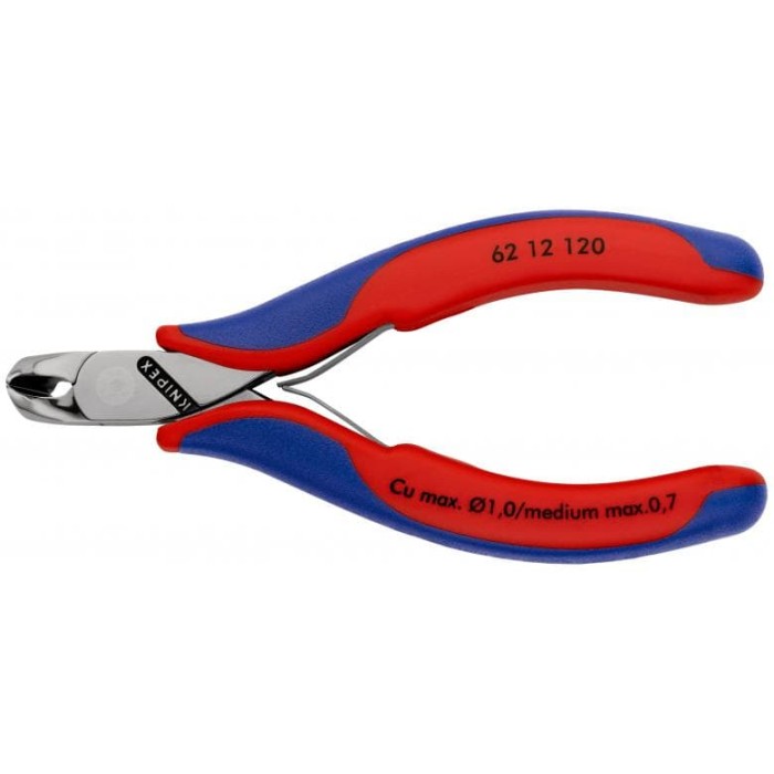 Кусачки кутові для електроніки KNIPEX 62 12 120 Кусачки кутові для електроніки KNIPEX 62 12 120