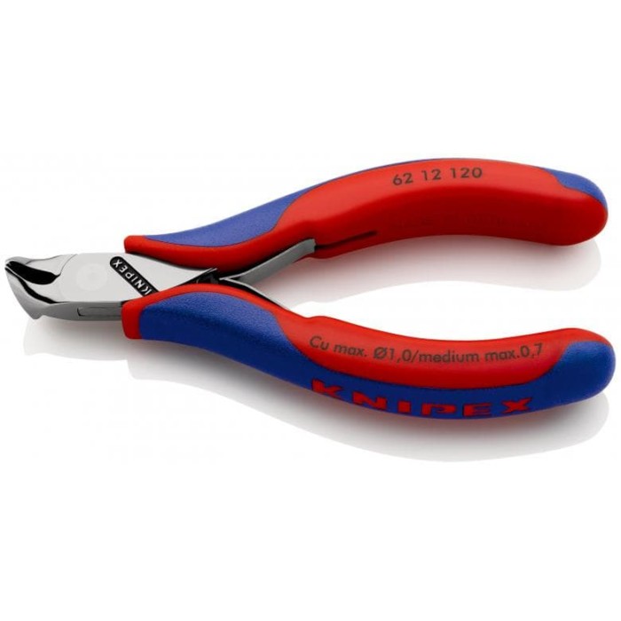 Кусачки кутові для електроніки KNIPEX 62 12 120 Кусачки кутові для електроніки KNIPEX 62 12 120