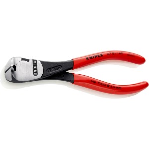 Кусачки торцеві (кліщі) особливої потужності, діаметр 4,5мм KNIPEX 67 01 160, фосфатовані