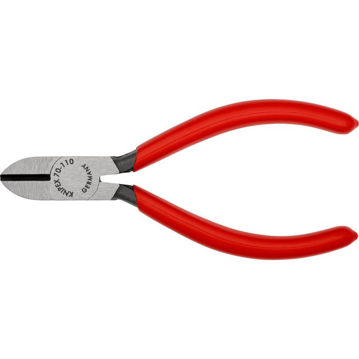 Кусачки бокові (бокорізи), діаметр 3,0мм, 110мм KNIPEX 70 01 110 SB, фосфатовані Кусачки бокові (бокорізи), діаметр 3,0мм, 110мм KNIPEX 70 01 110 SB, фосфатовані