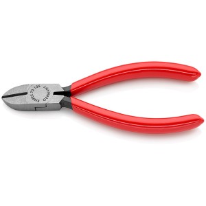 Кусачки бокові (бокорізи), діаметр 3,0мм, 125мм KNIPEX 70 01 125 EAN, фосфатовані