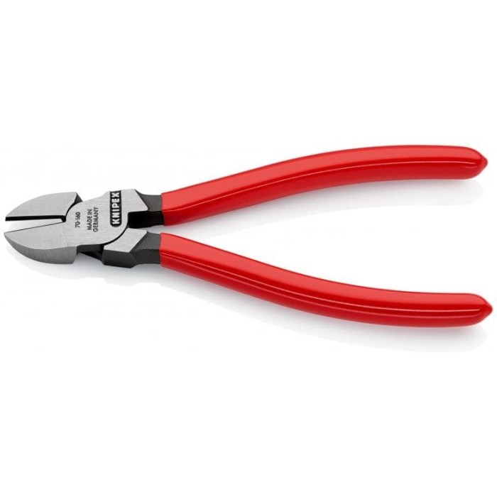 Кусачки бокові (бокорізи), діаметр 4,0мм, 160мм KNIPEX 70 01 160 SB, фосфатовані Кусачки бокові (бокорізи), діаметр 4,0мм, 160мм KNIPEX 70 01 160 SB, фосфатовані