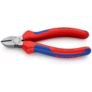 Кусачки бокові (бокорізи), діаметр 4,0мм, 140мм KNIPEX 70 02 140 SB, фосфатовані