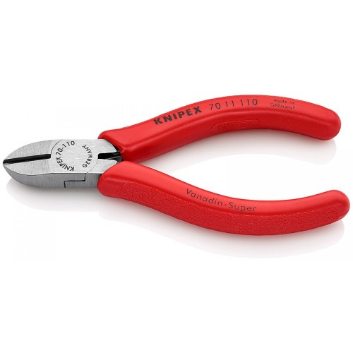 Кусачки бокові (бокорізи), діаметр 3,0мм, 110мм KNIPEX 70 11 110, фосфатовані