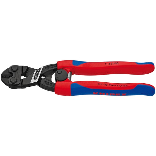 Болторіз компактний, діаметр 6,0мм CoBolt KNIPEX 71 12 200 SB, фосфатований