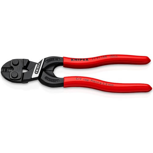 Болторіз компактний, діаметр 5,3мм CoBolt KNIPEX 71 31 160 SB, фосфатованний