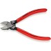 Кусачки бокові (бокорізи) для пластмаси, 140мм KNIPEX 72 01 140, фосфатовані