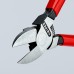 Кусачки бокові (бокорізи) для пластмаси, 140мм KNIPEX 72 01 140, фосфатовані