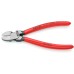 Кусачки бокові (бокорізи) для пластмаси, 160мм KNIPEX 72 01 160 KA, фосфатовані