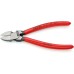 Кусачки бокові (бокорізи) для пластмаси, 160мм KNIPEX 72 01 160, фосфатовані