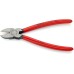Кусачки бокові (бокорізи) для пластмаси, 180мм KNIPEX 72 01 180, фосфатовані