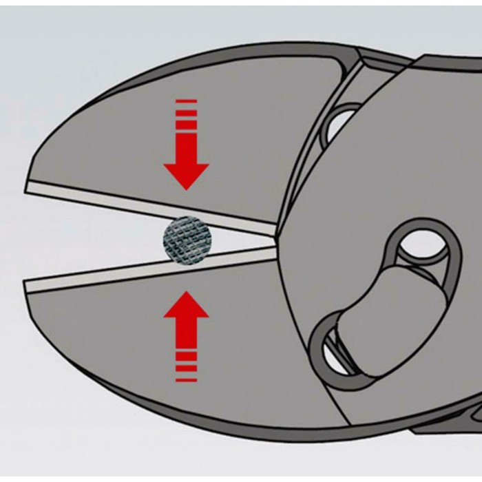 Кусачки бокові особливої потужності TwinForce KNIPEX 73 72 180 BK Кусачки бокові особливої потужності TwinForce KNIPEX 73 72 180 BK