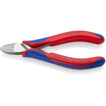Кусачки бокові для електроніки KNIPEX 77 02 130
