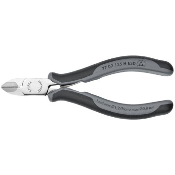 Кусачки бокові для електроніки KNIPEX 77 02 135 H ESD