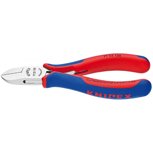 Кусачки бокові для електроніки KNIPEX 77 22 130