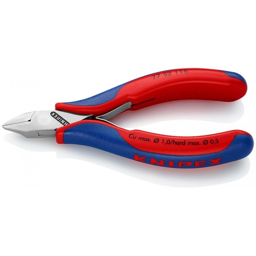 Кусачки бокові для електроніки KNIPEX 77 52 115