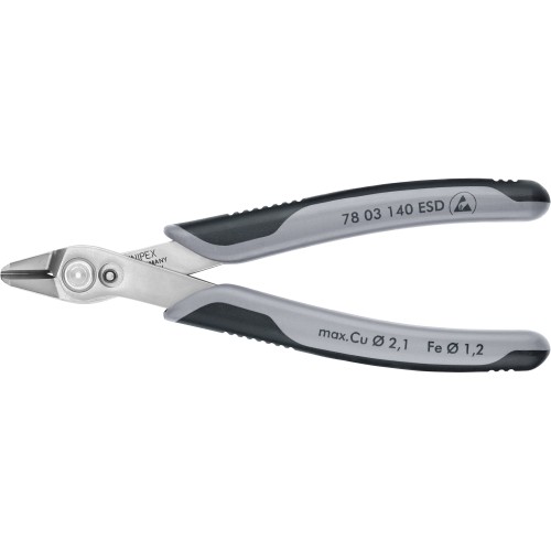 Кусачки Electronic Super Knips KNIPEX 78 03 140 ESD