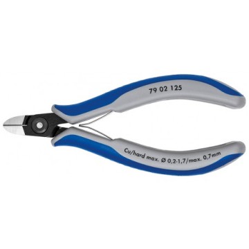 Прецизійні кусачки бокові для електроніки KNIPEX 79 12 125