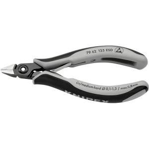 Прецизійні кусачки бокові для електроніки KNIPEX 79 62 125 ESD
