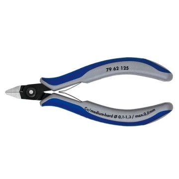 Прецизійні кусачки бокові для електроніки KNIPEX 79 62 125