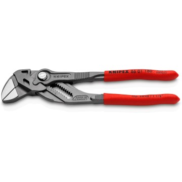 Кліщі переставні-гайковий ключ, діаметр 40мм KNIPEX 86 01 180 SB, фосфатовані