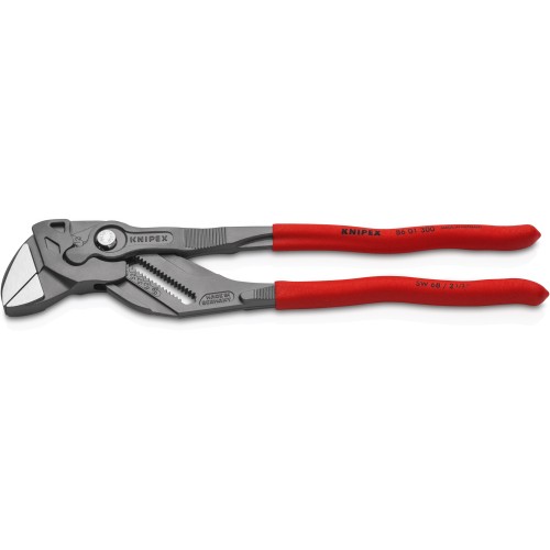 Кліщі переставні-гайковий ключ, Ø68мм KNIPEX 86 01 300 SB, фосфатовані