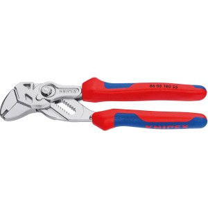 Клещи переставні для алюмінієвих хомутів Hi-Lok, KNIPEX 86 05 180 S5