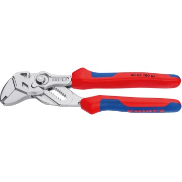 Клещи переставні для алюмінієвих хомутів Hi-Lok, KNIPEX 86 05 180 S5
