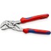 Кліщі переставні-гайковий ключ, діаметр 40мм KNIPEX 86 05 180 T BK, зі страхувальним кріпленням, хромовані