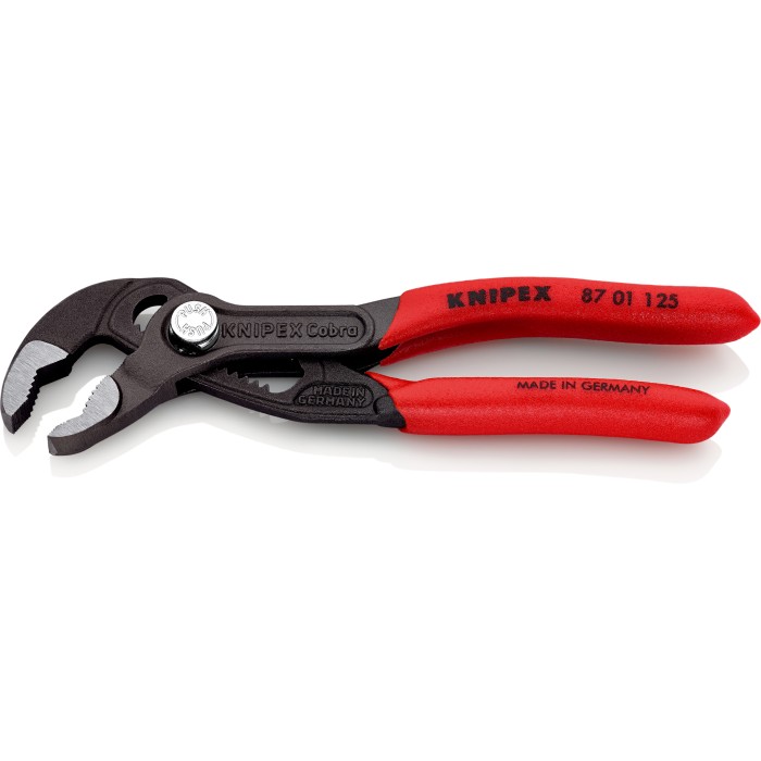 Високотехнологічні сантехнічні кліщі Cobra KNIPEX 87 01 125 SB Високотехнологічні сантехнічні кліщі Cobra KNIPEX 87 01 125 SB