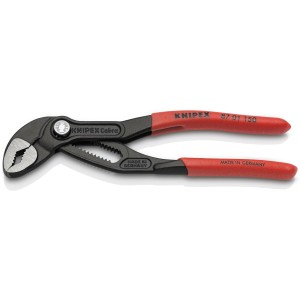Кліщі сантехнічні переставні високотехнологічні, діаметр 32мм Cobra KNIPEX 87 01 150 SB, фосфатовані