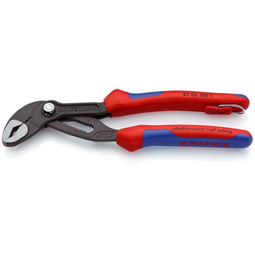 Високотехнологічні сантехнічні кліщі Cobra KNIPEX 87 02 180 T