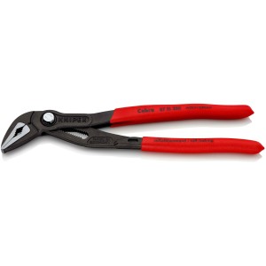 Кліщі сантехнічні переставні особливо тонкі, Ø42мм Cobra ES KNIPEX 87 51 250 SB, фосфатовані