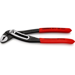Кліщі сантехнічні силові переставні, діаметр 42мм Aligator KNIPEX 88 01 180 SB, фосфатовані