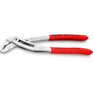 Кліщі сантехнічні переставні силові, діаметр 42мм Aligator KNIPEX 88 03 180, хромовані