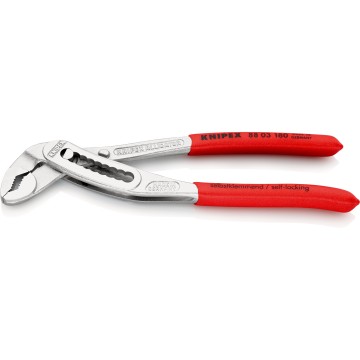 Кліщі сантехнічні переставні силові, діаметр 42мм Aligator KNIPEX 88 03 180, хромовані