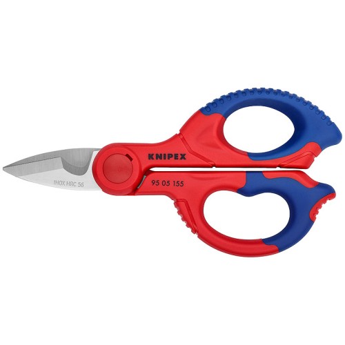 Ножиці електрика, 155мм KNIPEX, 95 05 155 SB, нержавійка