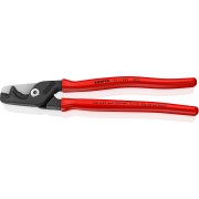 Ножиці для різання кабелів StepCut XL, діаметр 35мм / 120мм.кв., 225мм KNIPEX 95 11 225, фосфатовані