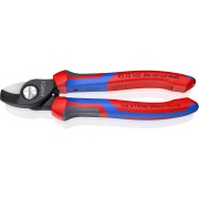 Ножиці для різання кабелів, діаметр 15мм / 50мм.кв., 165 мм KNIPEX 95 12 165 SB, фосфатовані